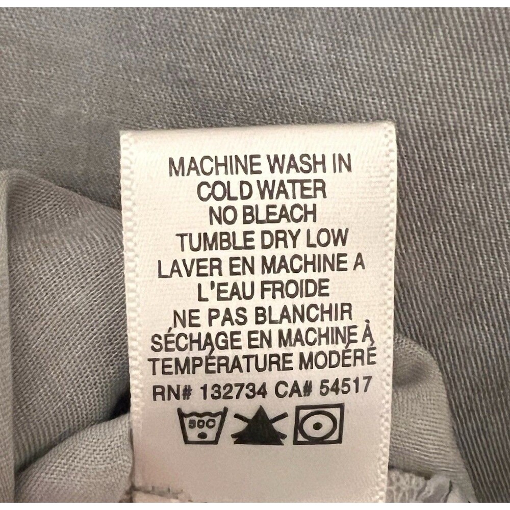 Anthropologie CLOTH & STONE Gray Stonewash Sleeveless Hi-Lo Tunic Tank Dress XS - Picture 9 of 9